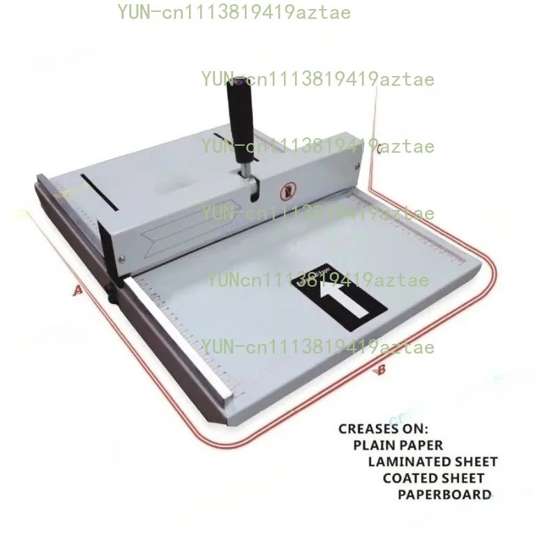 Indentation Machine 480 Manual A3 + 46cm Crease Machine Photo Book Album Greeting Card Cover Folding Press