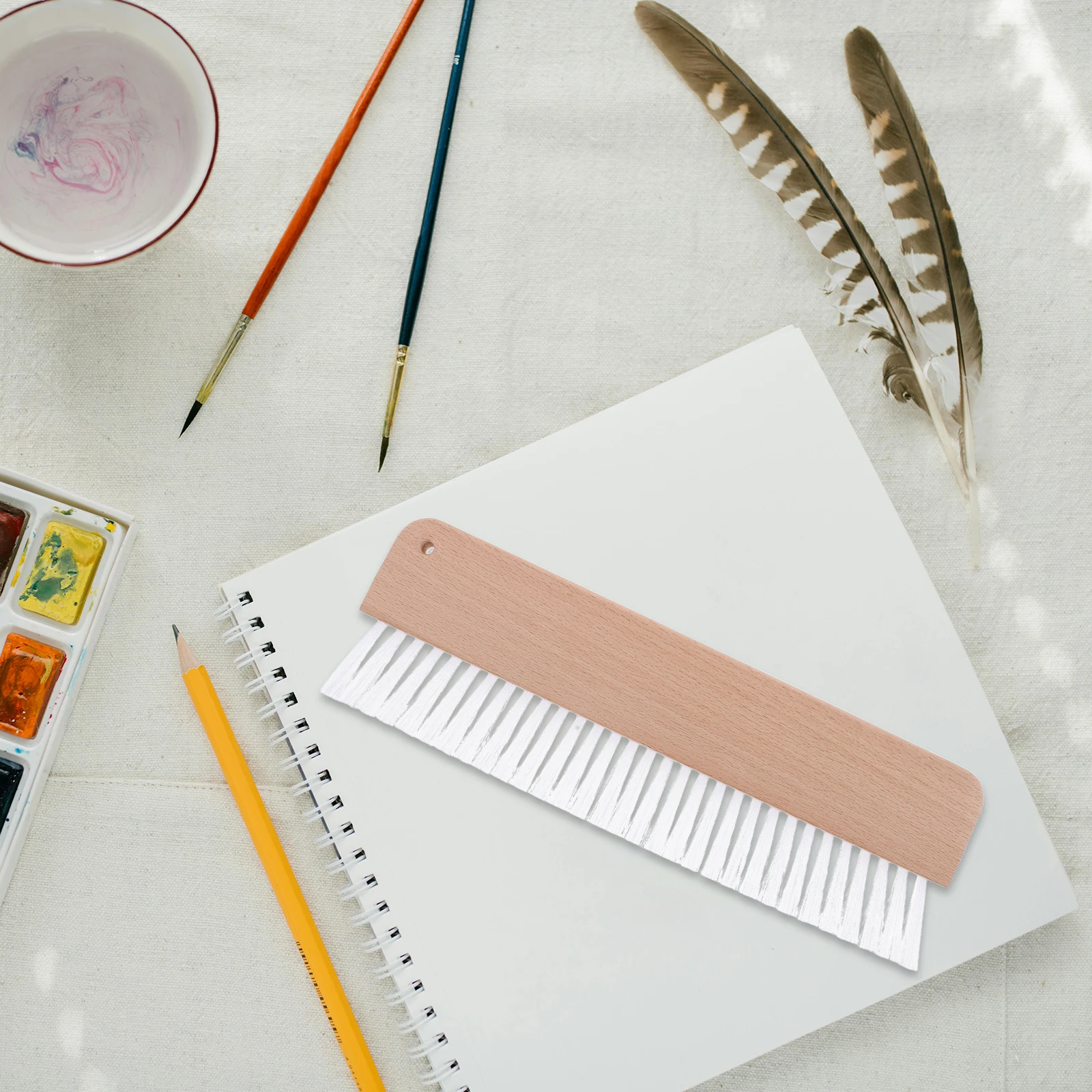 

32Cm Artistic Texture Comb Brush for Wall and Floor Graining DIY Plaster Painting Tool Smooth Application Home Decor Texture