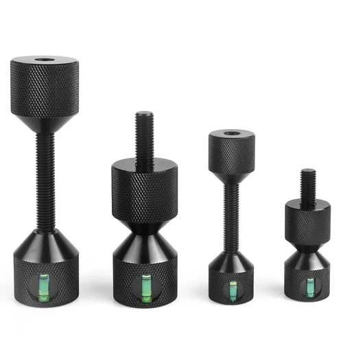 Imagen 2 del producto Juego de pasadores de dos agujeros de 1-1/8 pulgadas, 4 Uds., 1-1/8 "", pasador de alineación de brida de 2 orificios con nivel de aluminio 6061