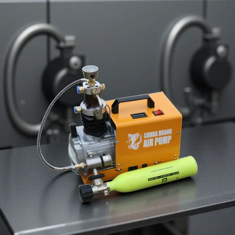 4500Psi 300Bar 30MPA  220V 110V Pcp Air Compressor Electric High Pressure Pump for Pneumatic PCP Rifle Airgun Scuba Inflator