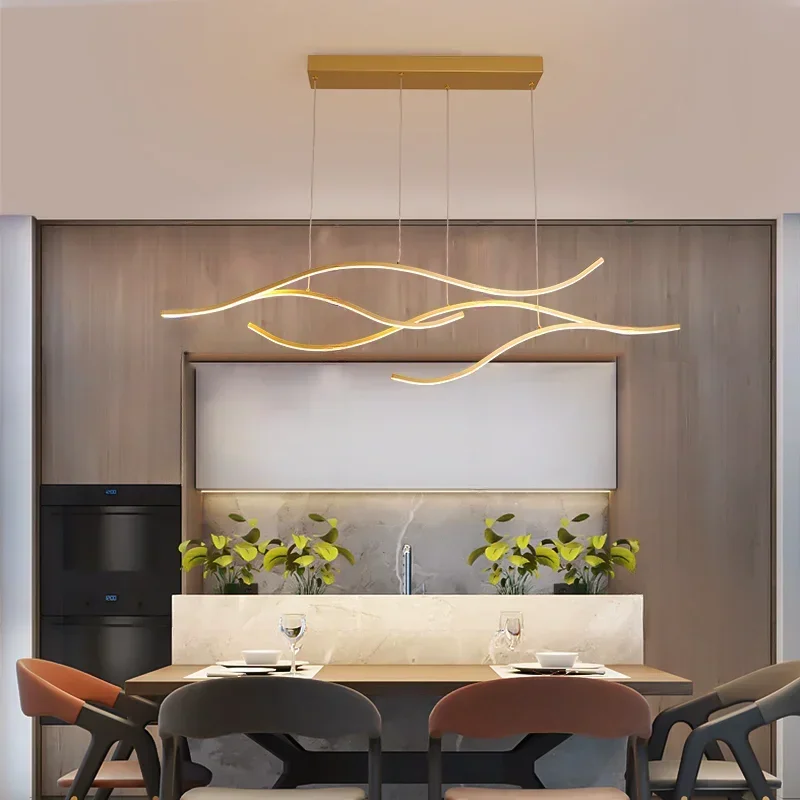 

Creative Modern LED Chandelier For Living room Kitchen Dining Bar Hanging Lamp Home Lustres 90-260V