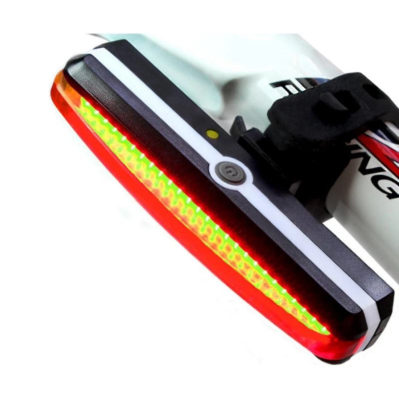 Bike Headlight Tail Light USB-C Rechargeable LED Bicycle Lights Set Front Back Night Riding Cycling Safety