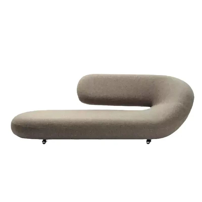 Nordic designer creative living room curved sofa modern minimalist art special-shaped hollow reception leisure sofa