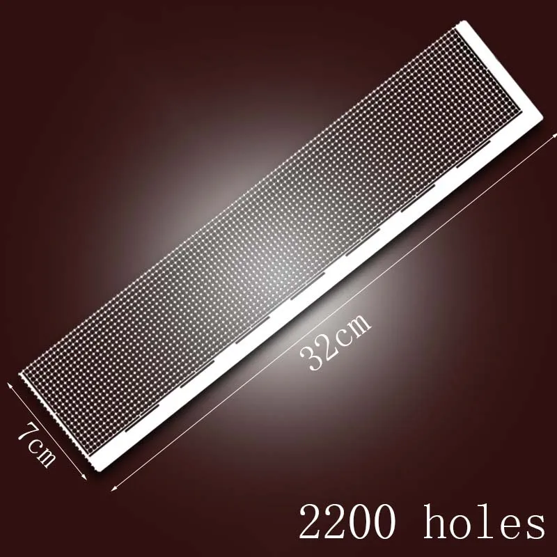 Wholesale Stainless Steel DIY Drawing Ruler Blank Grids for Round Drill 5D Diamond Painting Accessories