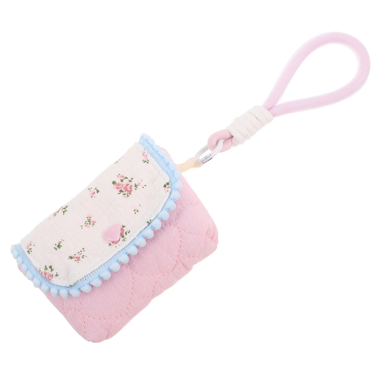 حقيبة تخزين الكاميرا المحمولة المدمجة بتصميم الأزهار حقيبة واقية مضادة للسقوط للسفر وأساسيات المغامرة الخارجية