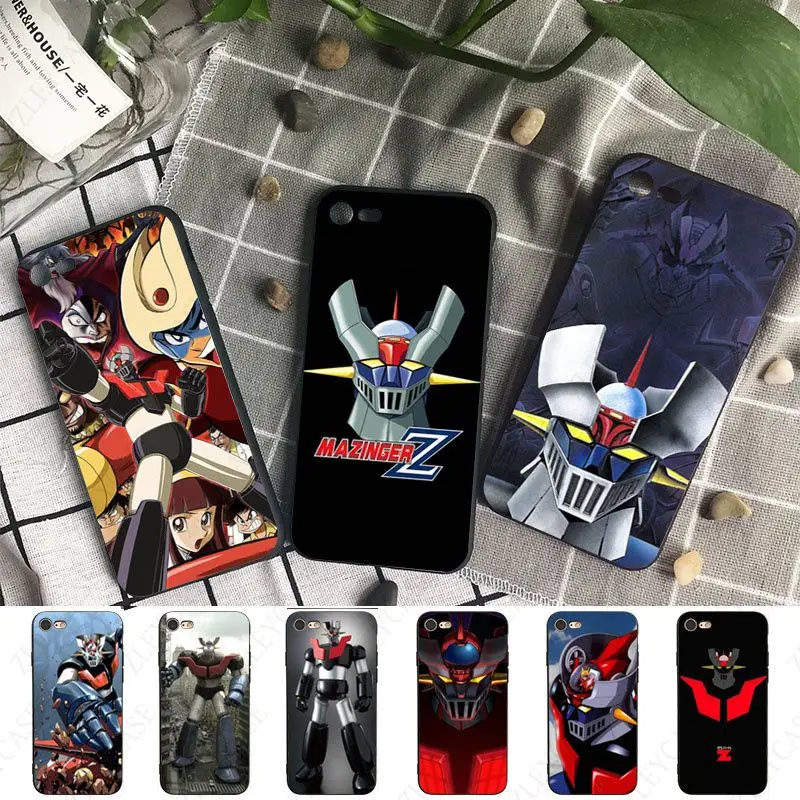 Mazinger Z funda soft phone cover for iPhone 15Pro 16pro 13PRO max 7 8 XR 14plus 11pro 12pro max 13mini SE 2020 cases coque