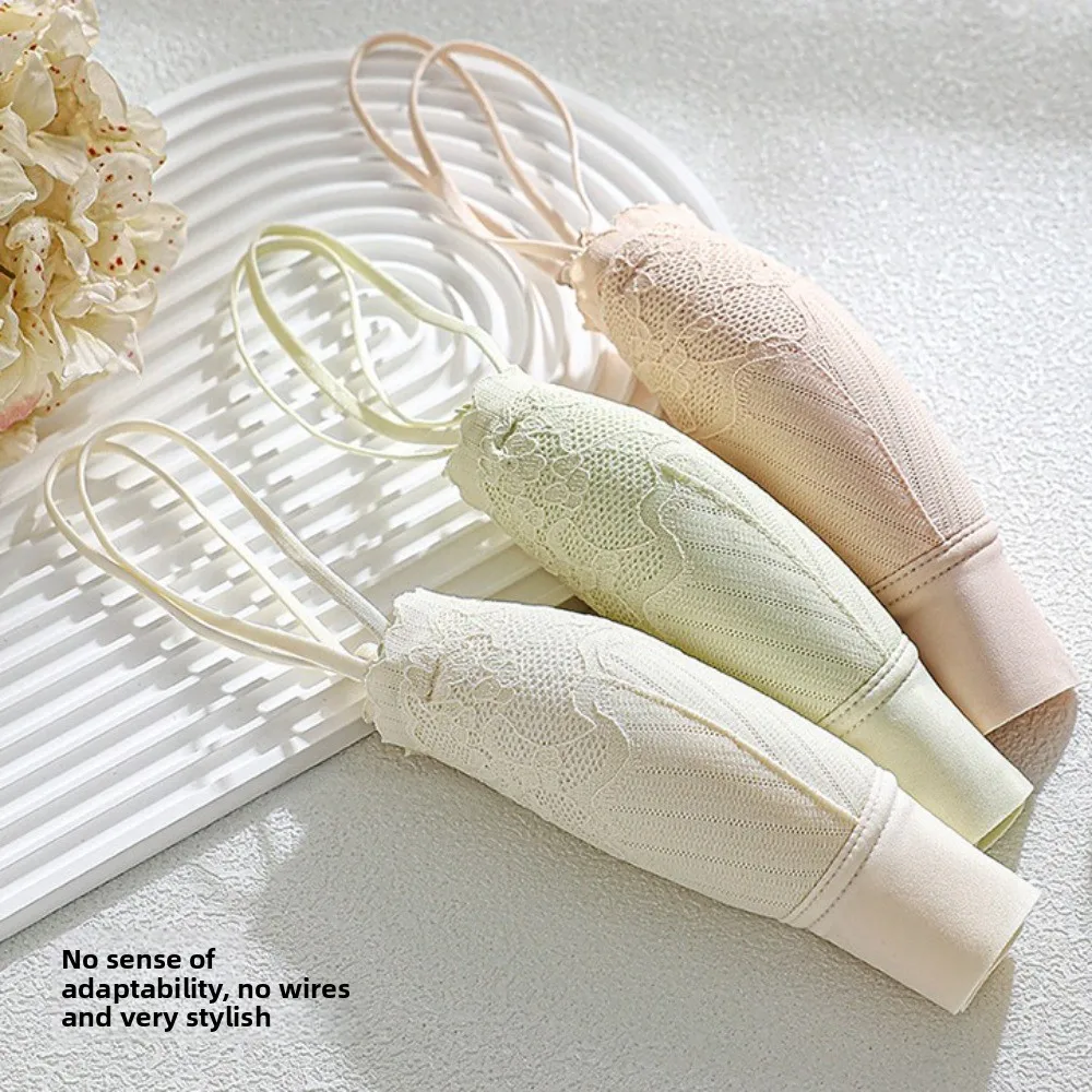 حمالة صدر لاسلكية من الدانتيل مناسبة للصدمات ومضادة للترهل للنساء ملابس داخلية مجمعة بدون أثر ملابس داخلية رياضية #6