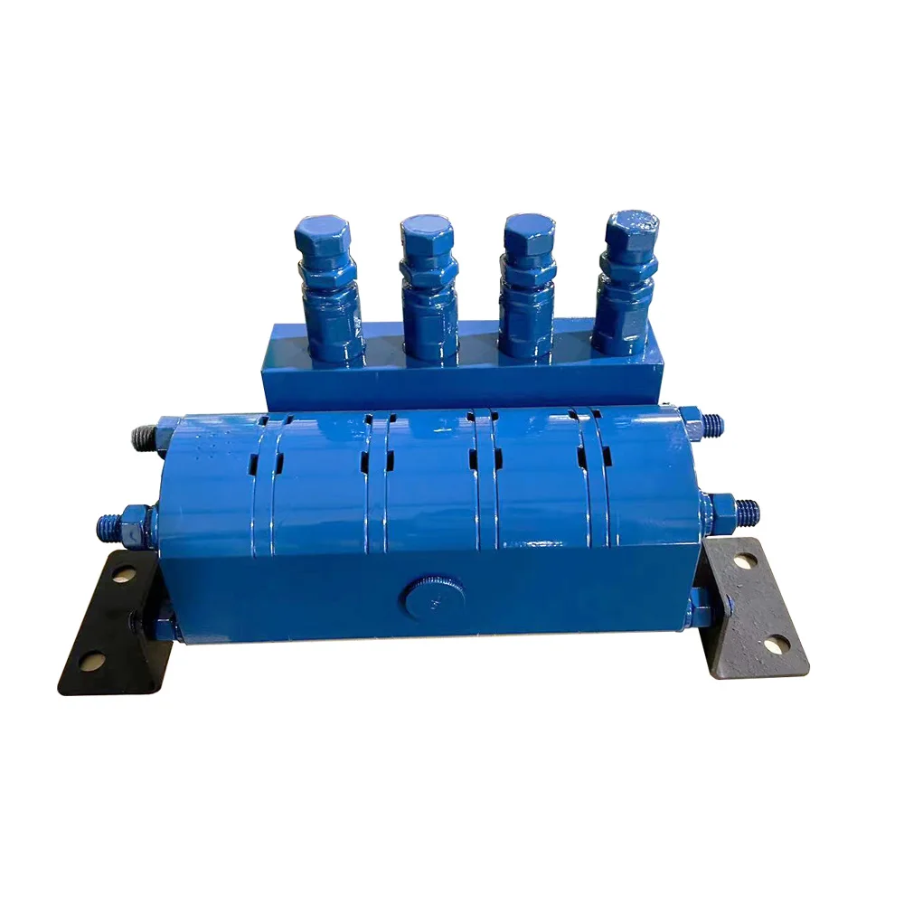 

high precision hydraulic gear flow divider can sychronous 4 groups 5 groups 6 groups cylinder with relief valve