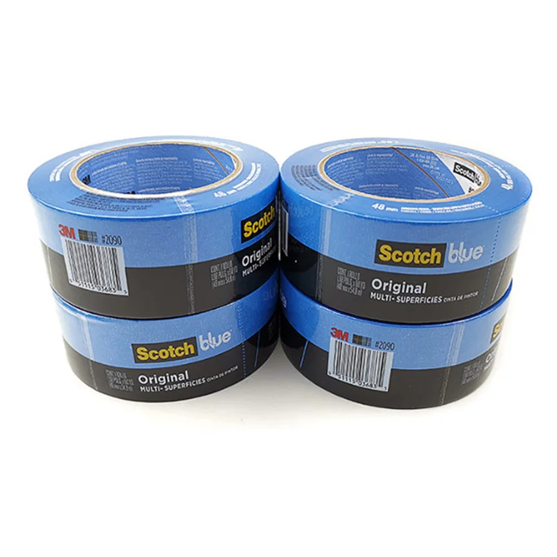 

3M 2090, малярная лента, чувствительная к давлению лента для 3D-принтера, устойчивая к высоким температурам резиновая маскирующая односторонняя малярная лента