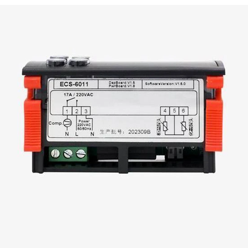 Умный регулятор температуры ECS6011/ECS16, подходит для теплиц и холодильных камер