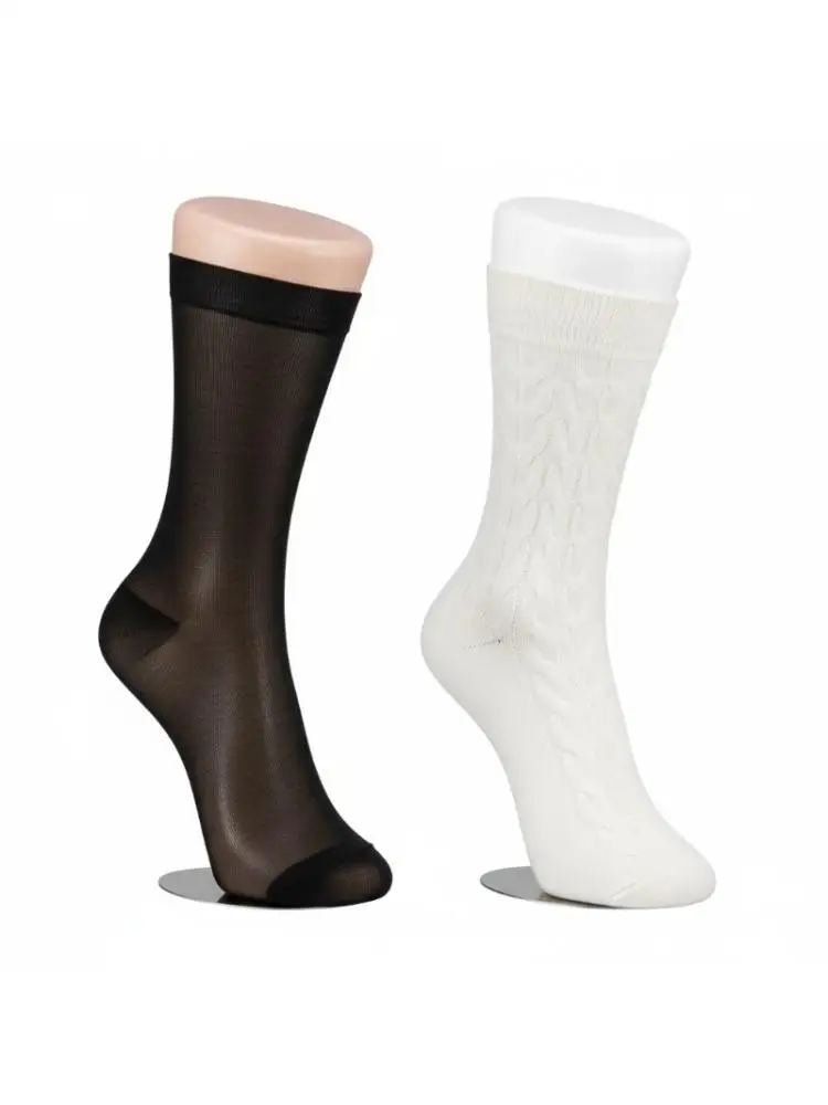 

9HJK Realistic Female Leg Model Mannequin Foot Display Stand For Boutiques Exhibition