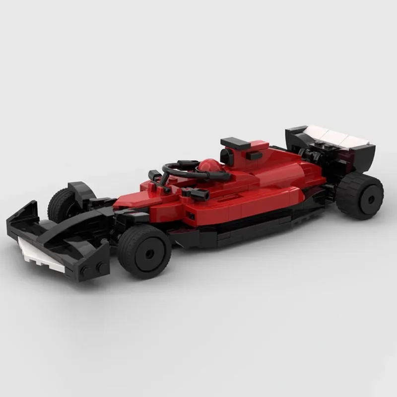 New Testarossa MOC-164318 SuperSF-23 Monza SuperRace Car Model Buiding Kit Creators Block BricksToys Kids Boys Birthday Gifts