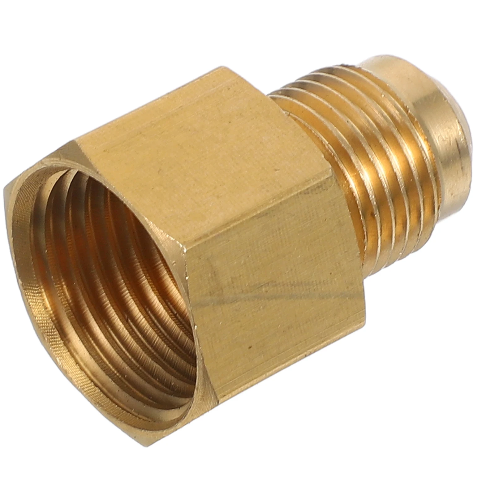 

Brass Pipe Fitting Adapter Gas Heater Threaded Connector High Pressure Resistant Secure Gas Pipe Tee Adapter Outdoor Heater