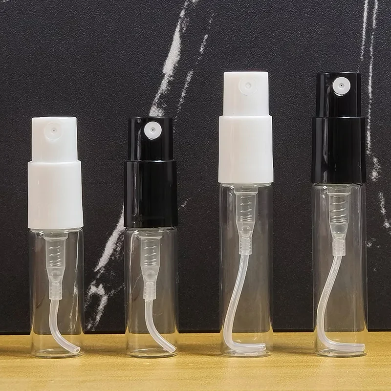 

2ml 3ml 5ml Perfume Bottles Glass Spray Bottles Perfume Dispenser Empty Portable Sample Refillable Bottles