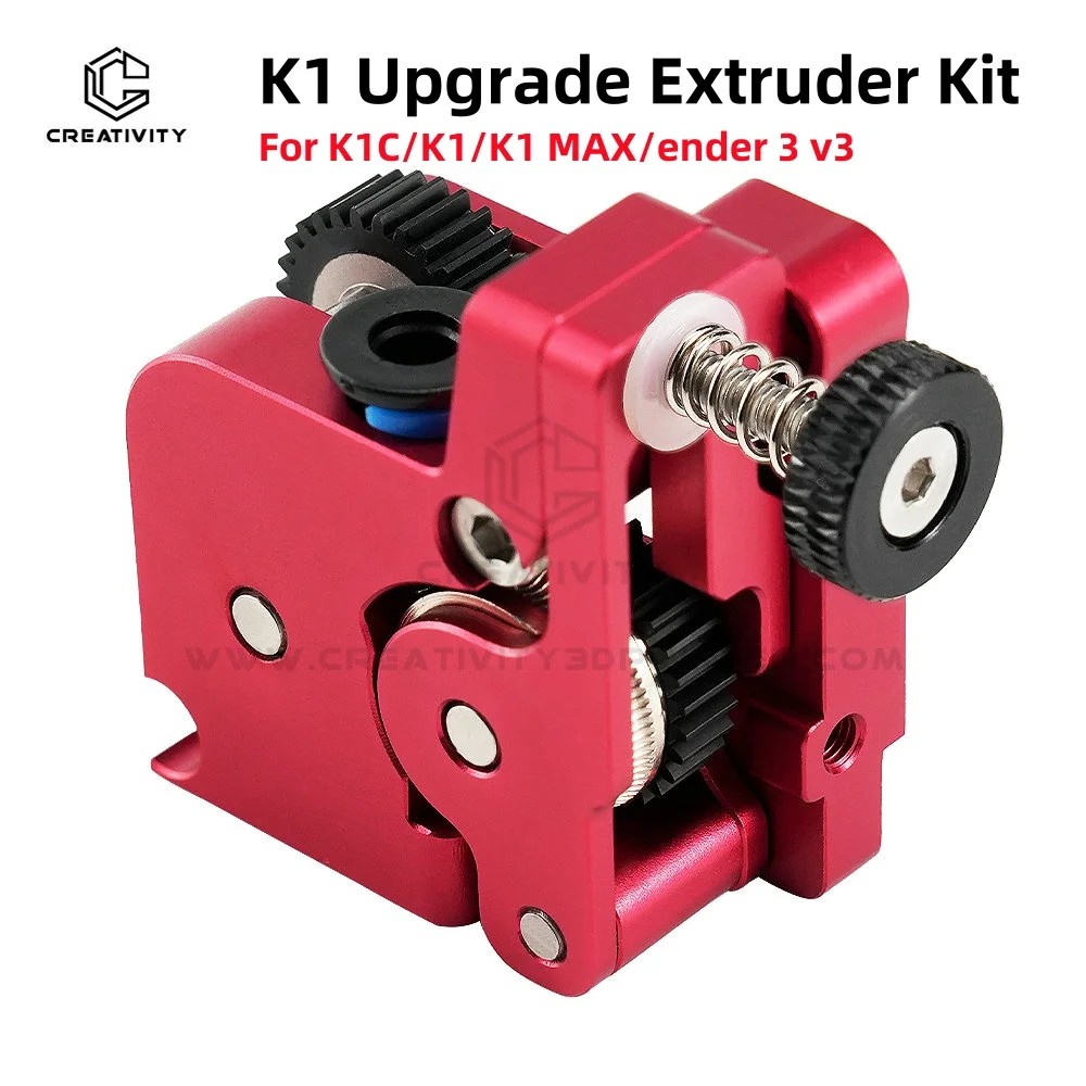 

Creativity K1 Upgrade Extruder Kit All metal Dual Gear Extrusion Mechanism for K1C / K1 / K1 MAX Extruder 3D Printer ﻿