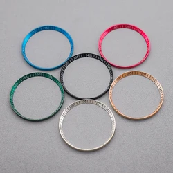 30.5mm SKX007 Watch Digital Chapter Ring Case Brass Inner Ring Fits SKX007 SKX009 SPRD NH35 NH36 Case Chapter Ring Spare Parts