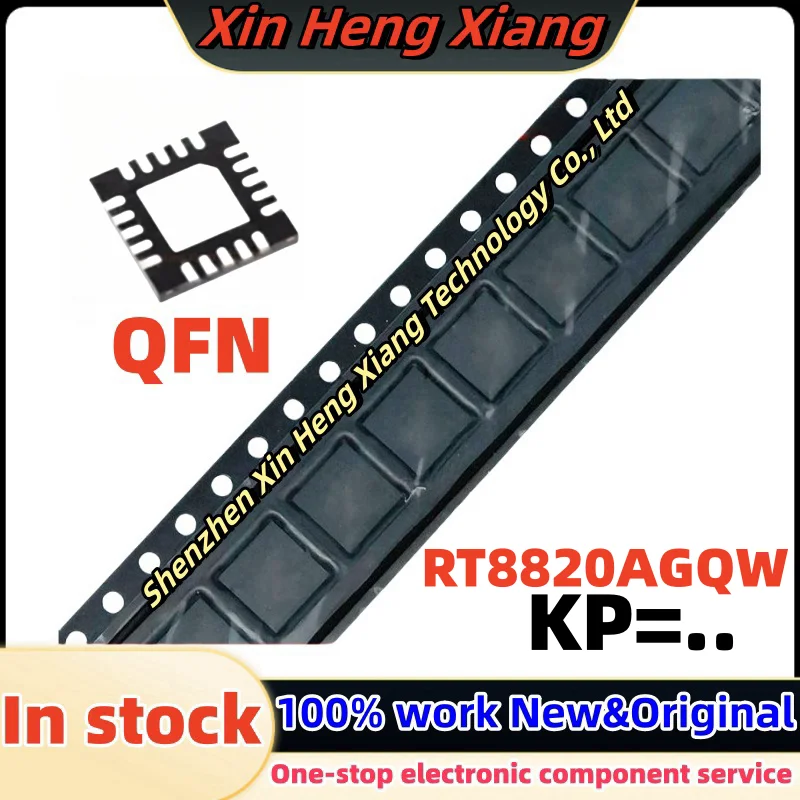 (5-10pcs)RT8820A RT8820AGQW KP=4H QFN-20 Chipset