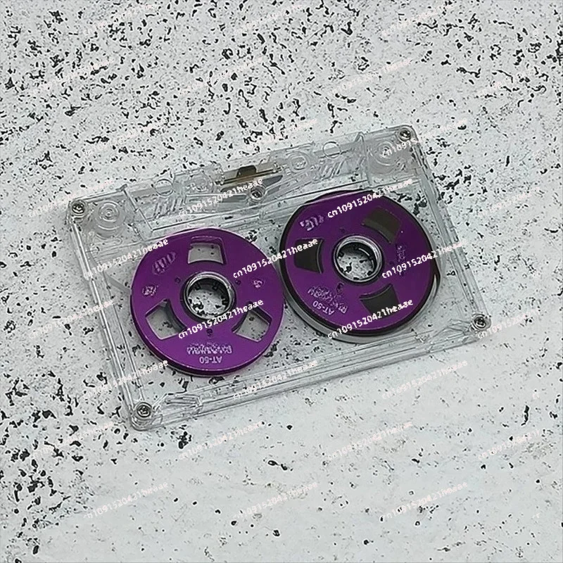 Suitable for Mini  55 Minutes Empty Tape Blank Cassette Tape,A52Double-Sided Color Housing Empty Tape