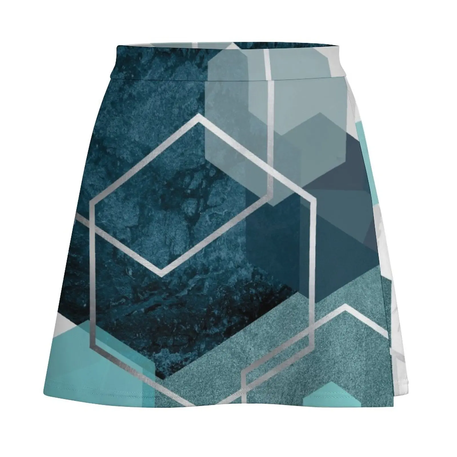 Abstract Landscape Mini Skirt korean skirt Summer women's clothing skirts for women 2025 Mini Skirt