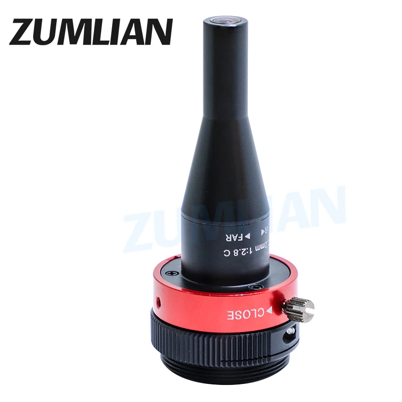 ZUMLIAN 5-70mm 360° Inner-Wall Inside Surface Inspection Machine Vison Positioning FA 1/1.8 Inch Industrial Camera Lens C-Mount