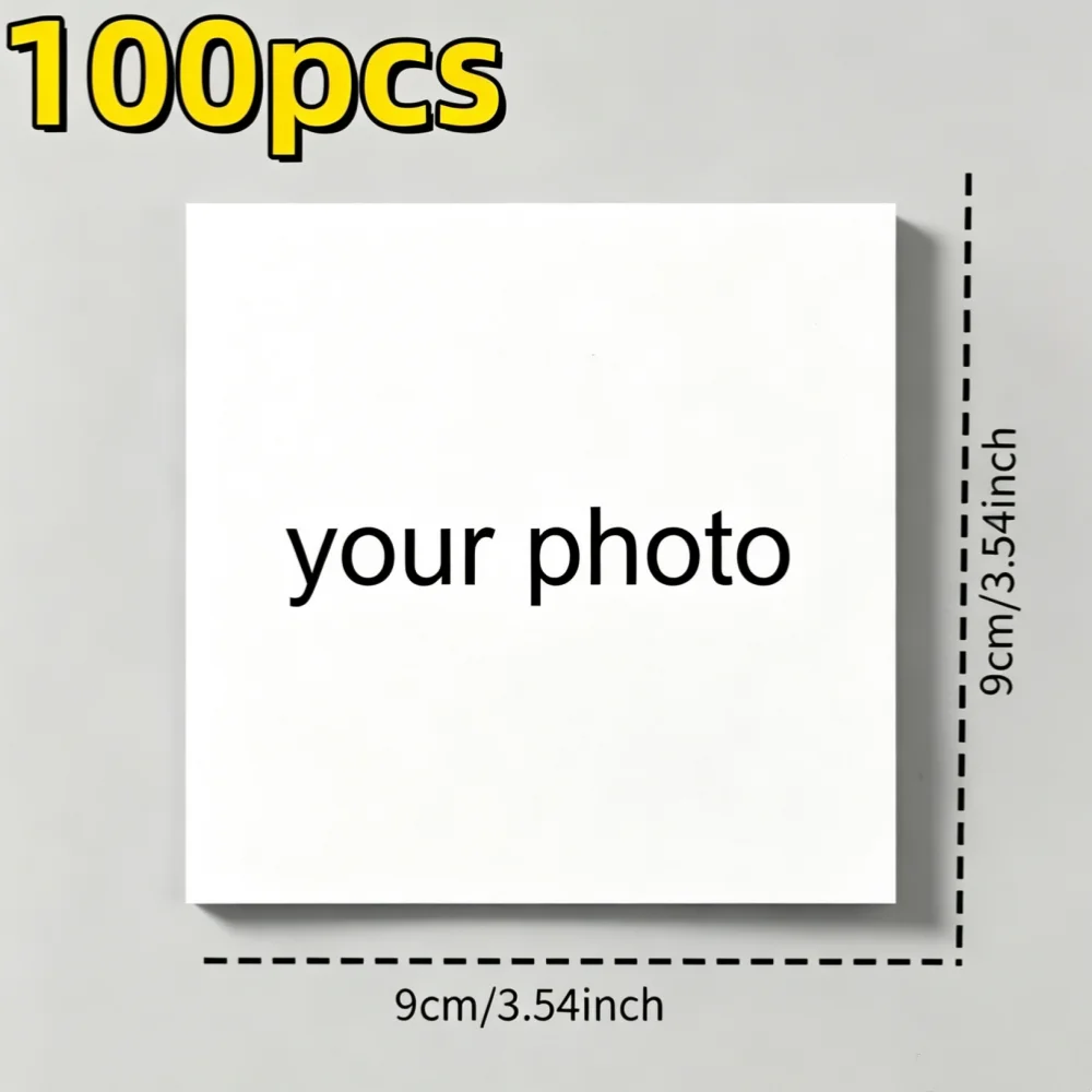 Custom Paper Coasters 50 100PCS Personalized Photo Logo Drink Mats 9cm Absorbent Cardstock Cafe Hotel Restaurant Table Decor