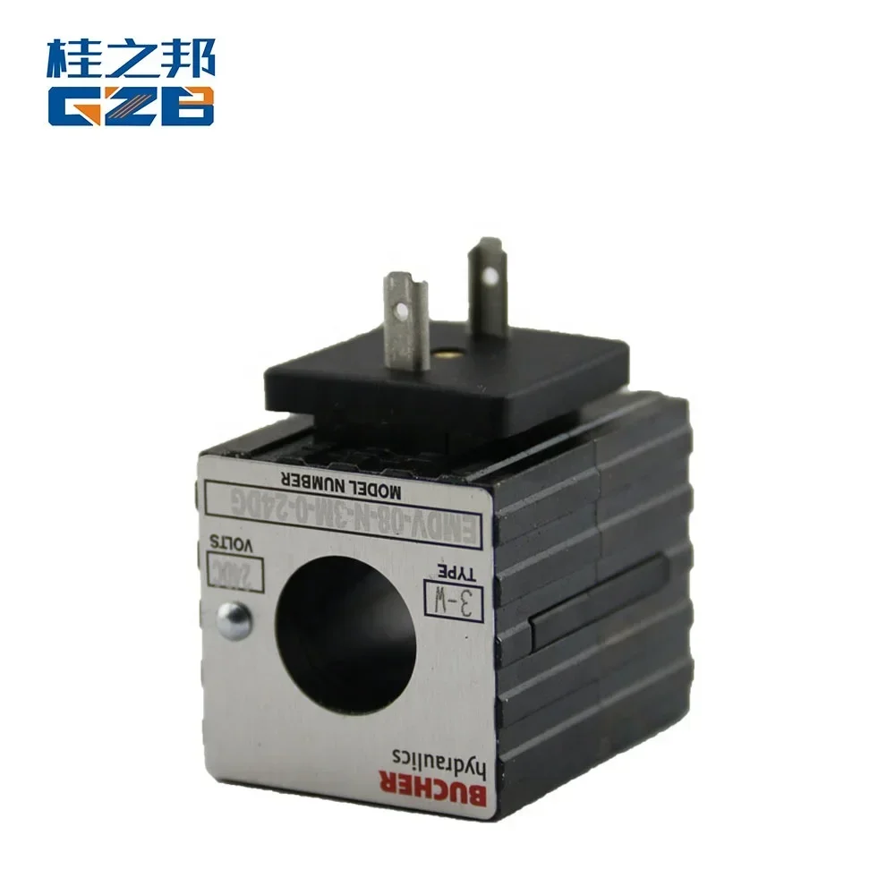 

GZB Excavator part Solenoid Valve Coil for hydraulic pump EMDV-08-N-3M-0-24DG RTS