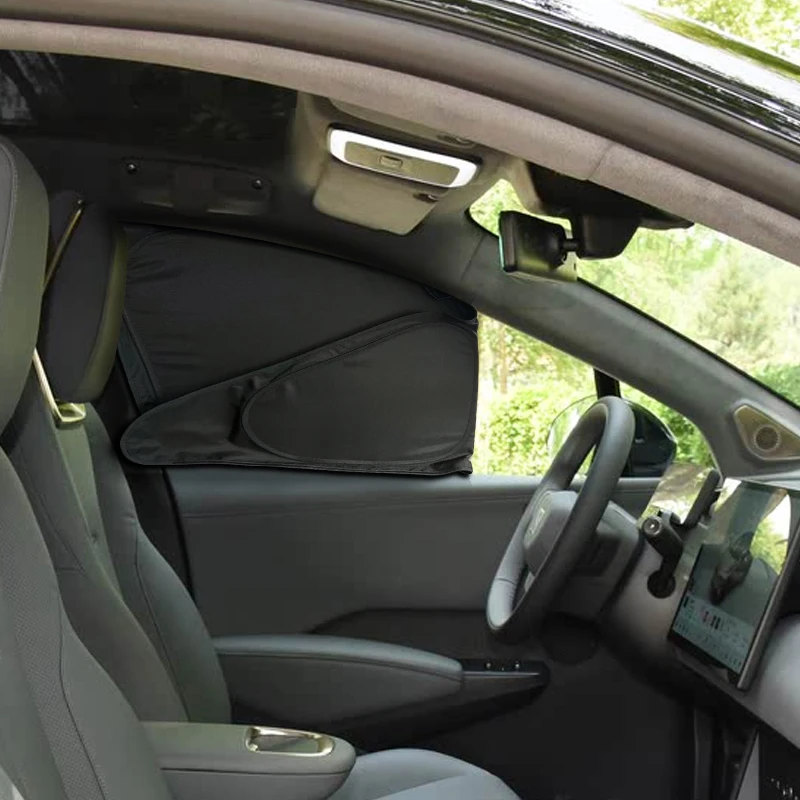 Car Black Window Privacy Sunshade For ZEEKR X 2023-Present Anti-UV Heat Insulation Protect Cover Auto Interior Accessory