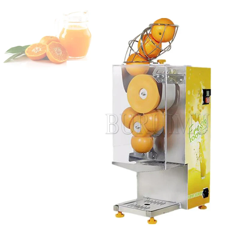 

Electric Orange Squeezer Juice Fruit Maker Juicer Press Machine Drink for Shop Bar Restaurant Commercial Use