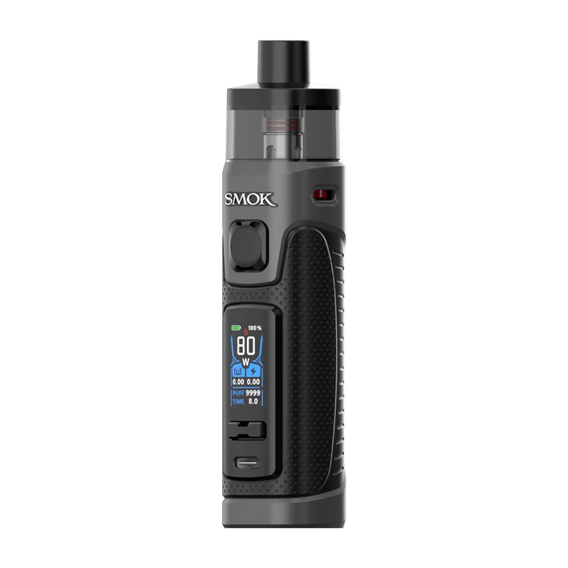 Smok Original RPM 5 Pro Kit 80W บุหรี่ไฟฟ้า, บุหรี่ไฟฟ้าแบบขดลวด3ตาข่าย6.5ml 18650แบตเตอรี่3.7ml