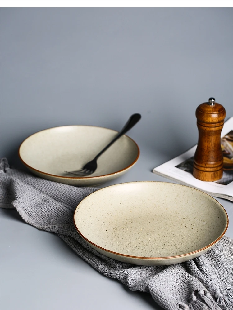 

Керамическая посуда для ужина, круглая CN(Origin)