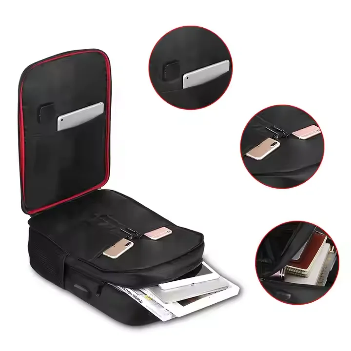 Ransel Pengisi Daya USB Panel Surya Tahan Air Tas Pantai Dan Perjalanan Dengan Port Pengisian Produk Terkait Tenaga Surya