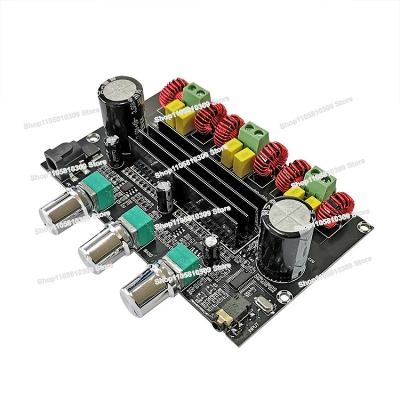 Bluetooth 5.0 Digital Power Amplifier Board, Dual Core High Fidelity 2.1 Channel 2 * 50W + 100W High Power