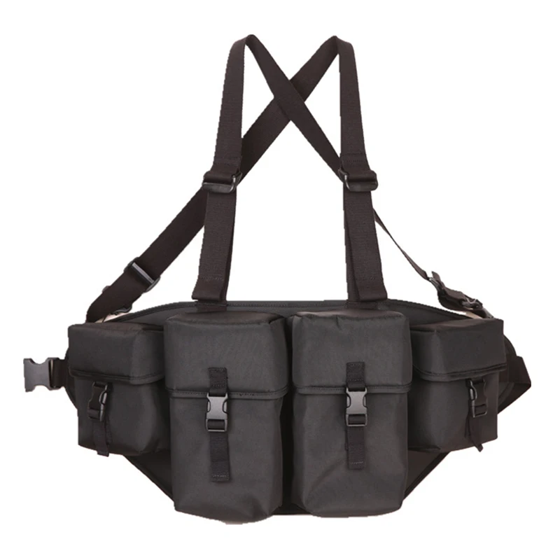 Professional Photography Camera Bag Cross SLR Photo Bag Lens Waist Bags Digital Outdoor Mountain Climbing Capture Vest