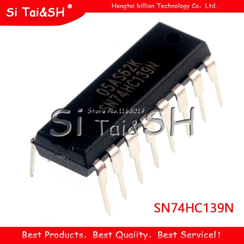 

10 шт. SN74HC139N SN74HC139 74HC139N 74HC139 Водонепроницаемый корпус