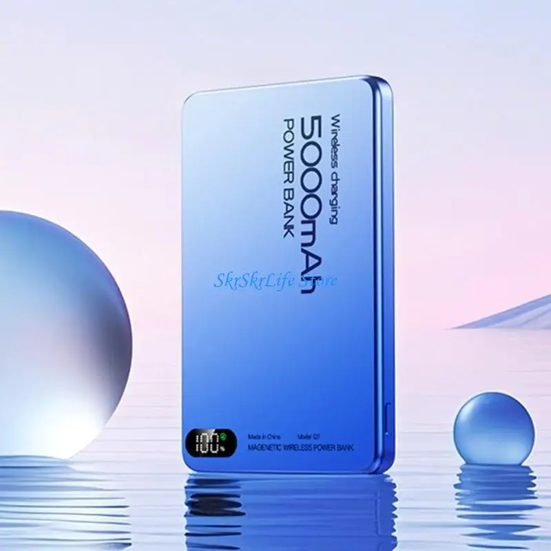

E65E 5000mAh Fast Charging Powerbanks With Wireless Function For On The Go Use