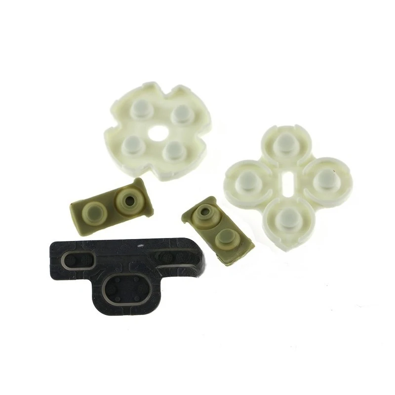 Yuxi 1set für ps3 leitfähige klebe knöpfe ersatz controller silikon leitfähige gummi pad schlüssel polster knopf gummi matte