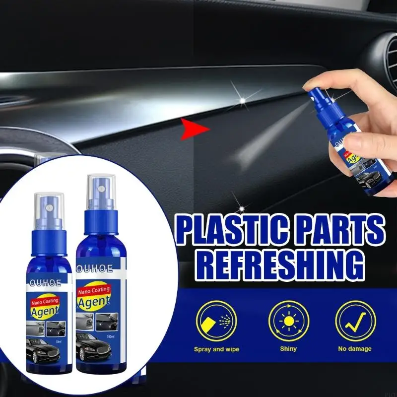 

2025 Новые многофункциональные пластиковые спреи восстанавливает аэрозольные рестаретели автомобильных пластиков