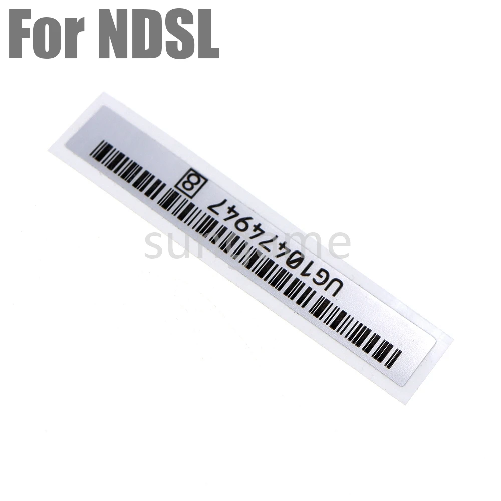 10pcs For NDSL Serial Number Back Sticker Barcode For 3DS FOR 3DSXL FOR NEW 3DSXL FOR NDSIXL Universal