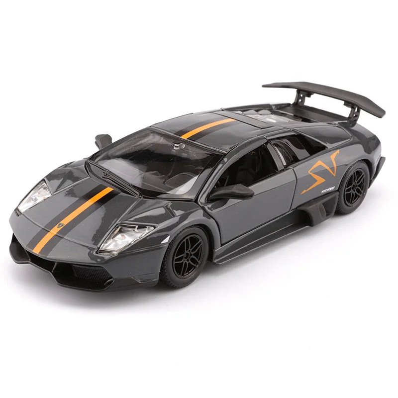 Bburago 1:24 lamborghini LP670-4 sv liga modelo de carro esportivo diecast veículos de brinquedo de metal modelo de carro simulação coleção crianças presentes