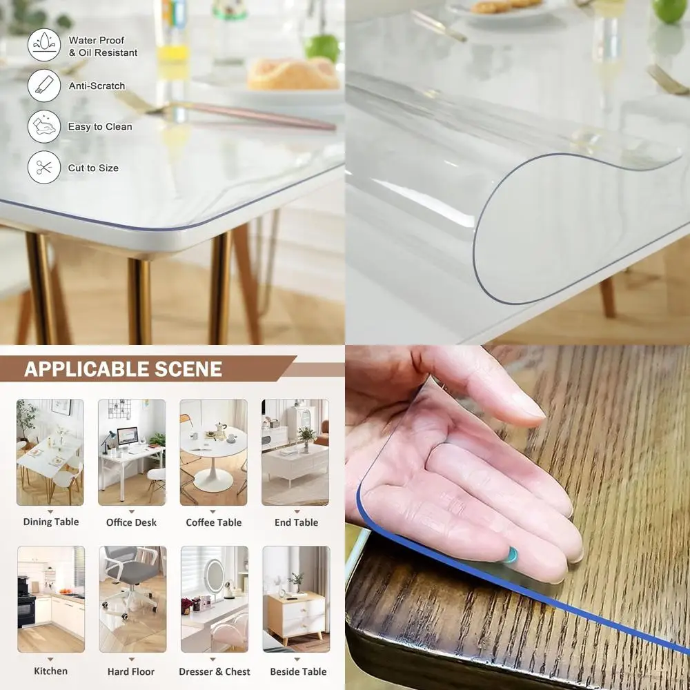 Clear Table Cover P…