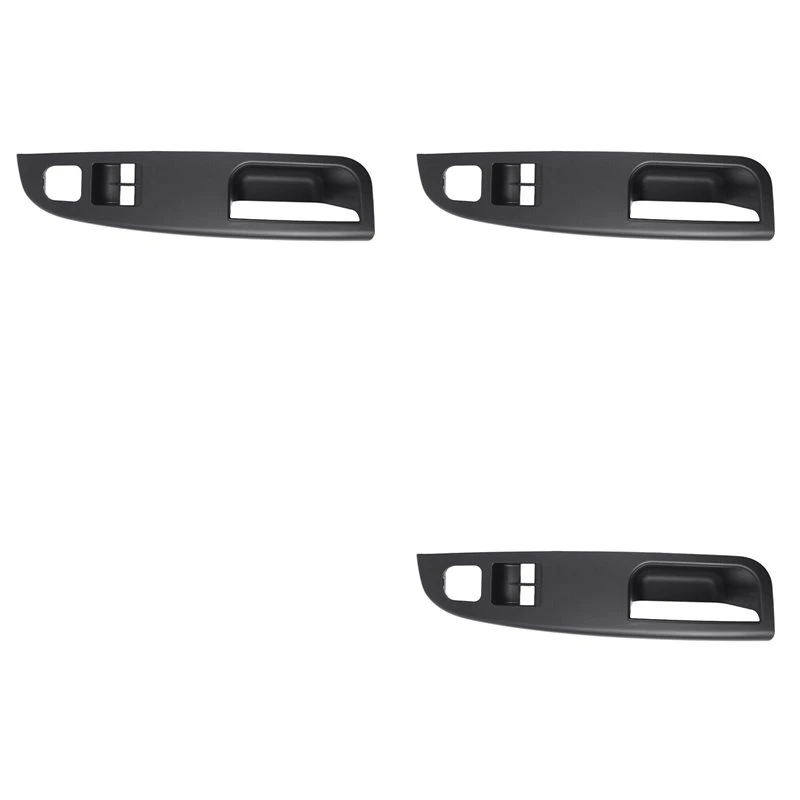 3X LHD Front Door Window Switch Bezel Panel For VW Golf & GTI 2004-2009 1K3868049B
