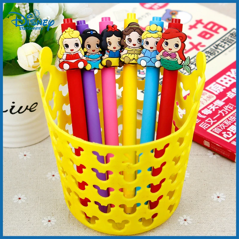 Disney Cartoon Prinzessin Süßigkeiten Farbe Stift Stange bunte neutrale Aquarell Stift Hand Ledger Briefpapier Cartoon Stift Großhandel Geschenke