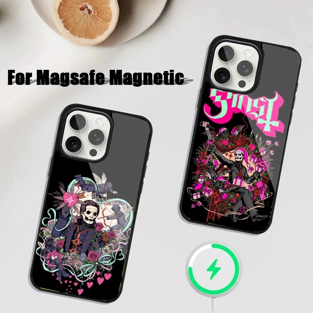 

Rock Band G-GhostS Phone Case For iPhone 16,15,14,13,12,11,Plus,Pro,Max Mini Magsafe Magnetic Wireless Charging