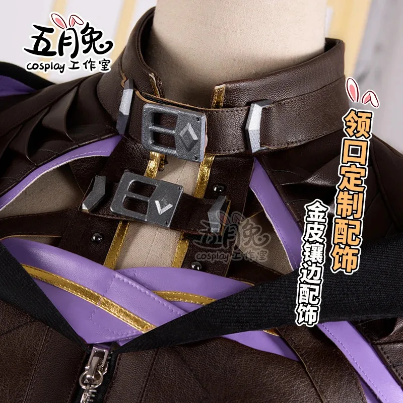 Game Love and Deepspace Cosplay Female Nightwalker Heroine Costume Wig Shoes Woman Halloween Party Carnival Role Play Outfits