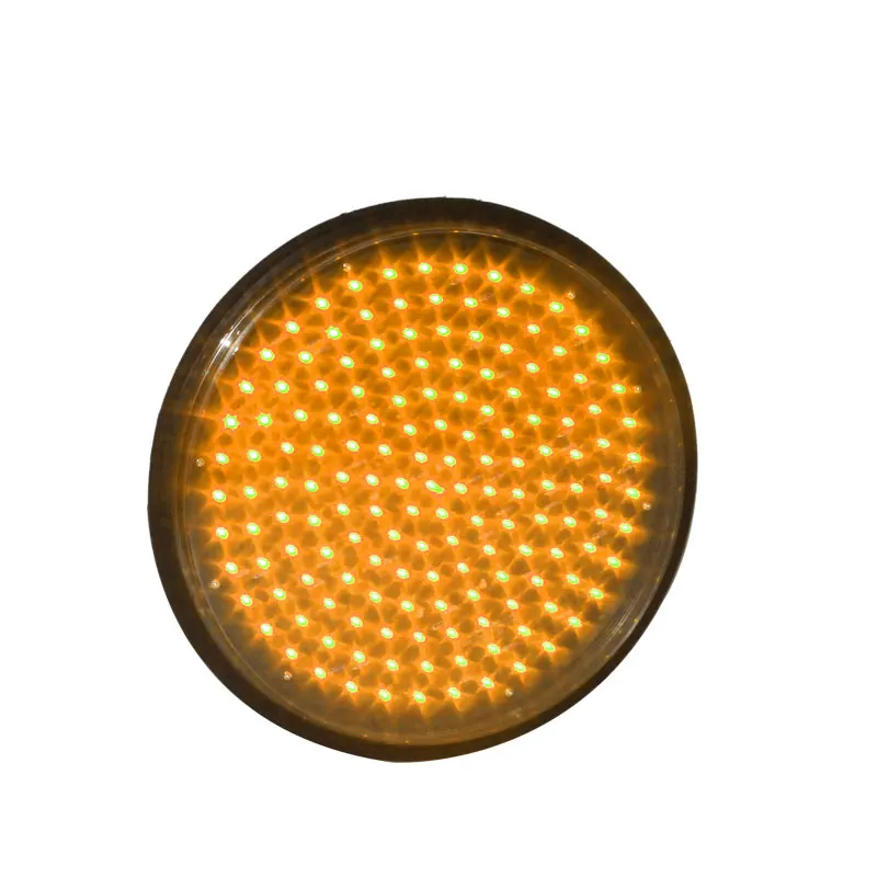 New Arrival 300mm LED Yellow Traffic Light Lamp Wick Waterproof Traffic Lighting Parts Best Selling