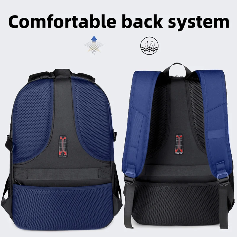 Multifunctional Leisure Backpacks Large Travel Backpack  Independent Shoe Compartment Business Bag Outdoor Sport Waterproof Bags