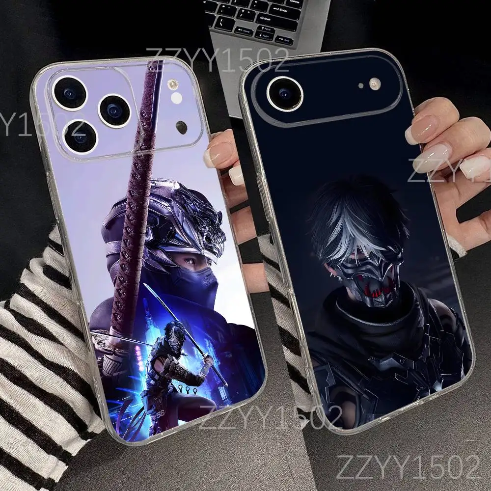 

N-Ninja G-Gaiden 4 NG4 Ryu Phone Case For iPhone 17,16,15,14,13,12,11 Pro,Max,Plus,X,XS,XR,SE4,E Mini Transparent Soft