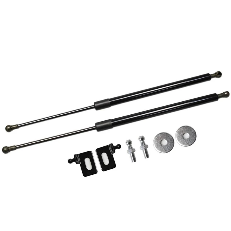 1 Set Exterior Front Hood Lift Support Struts Shocks Gas Springs Damper Black Fit for Honda Civic 1995 1996 1997 1998 1999 2000