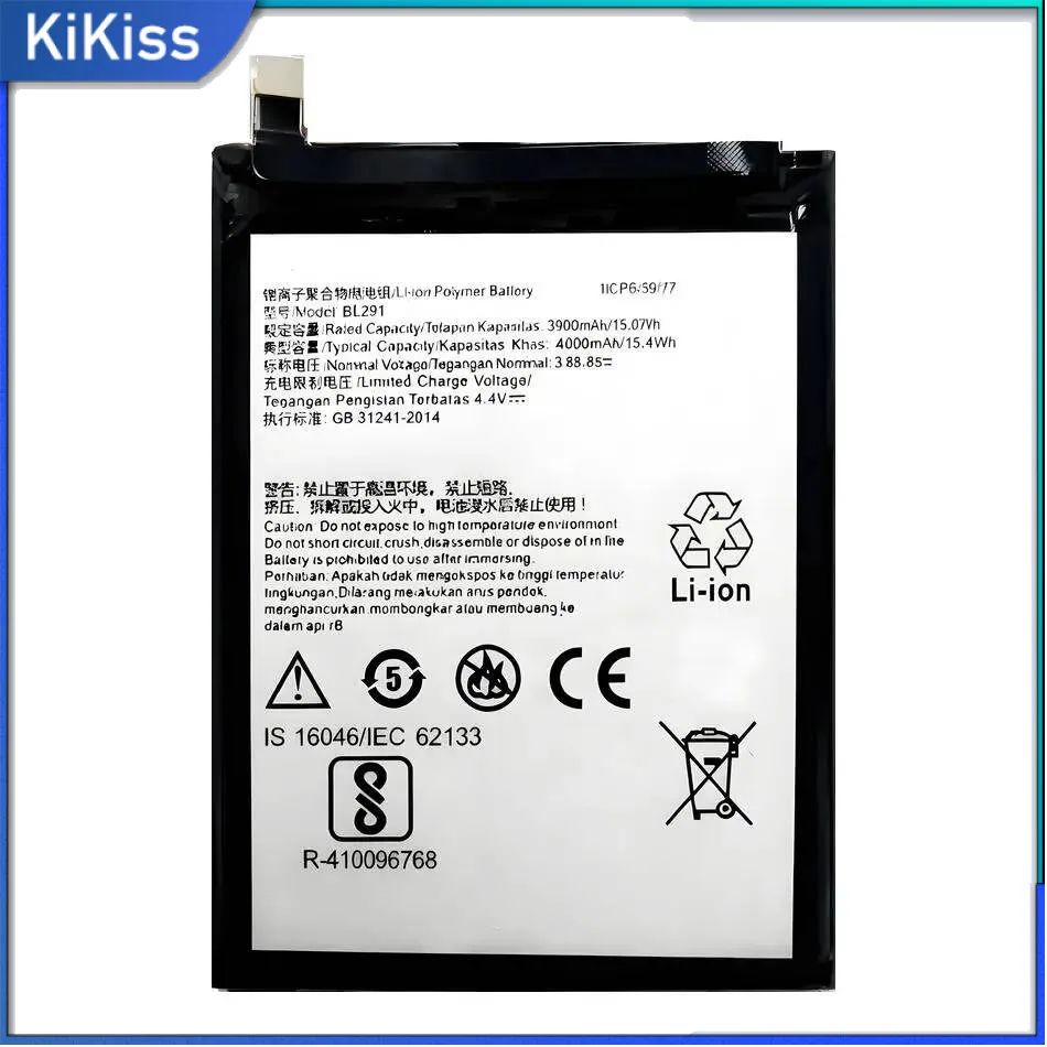 

Premium Replacement 3900Mah Mobile Phone Battery Fast Charging BL291 For Lenovo A5 L18011 L18021