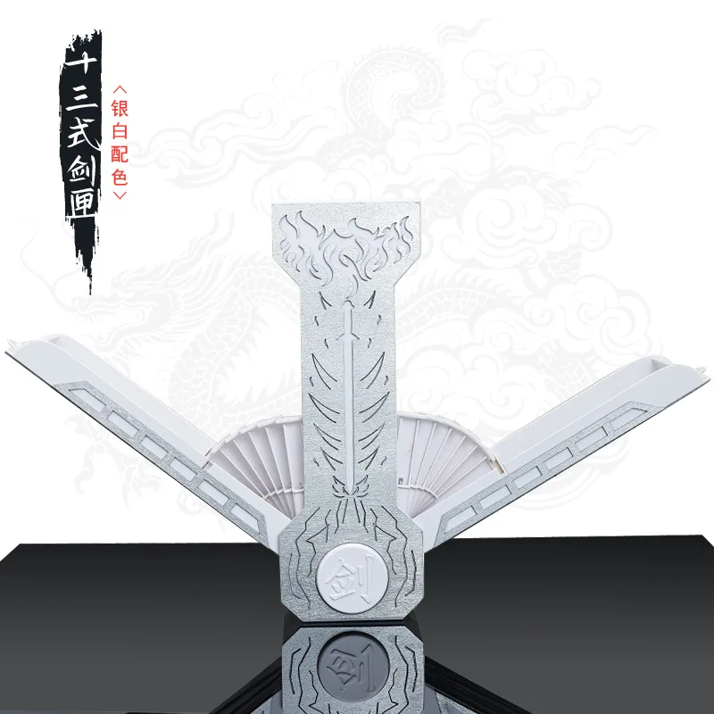 29cm Sword Case Game Peripheral Metal Ancient Weapon Model Collection Box Decoration Props Ornament Crafts Collection Gifts Toys